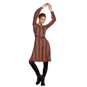 Betty dress - Cabernet red - King Louie