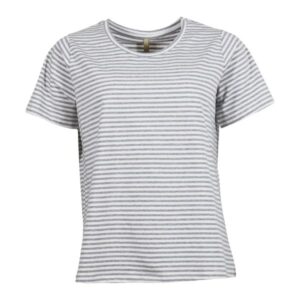 Evilyn T-shirt - Grå striber - Ofelia